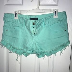 Billabong denim cutoff shorts